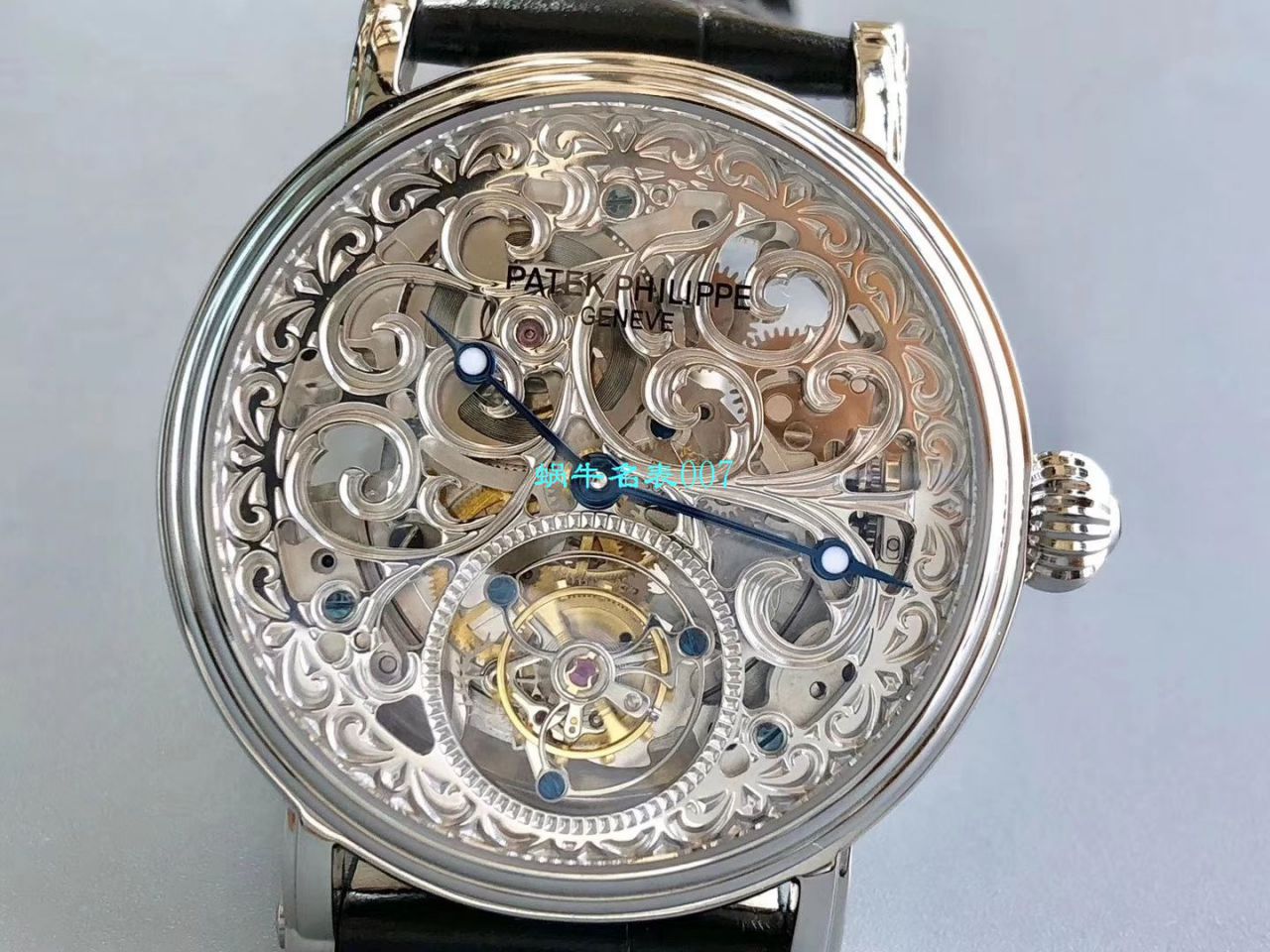【小贵】少量来货，新品上市❗最新款 私人专属定制百达翡丽镂空陀飞轮手表 / BD256