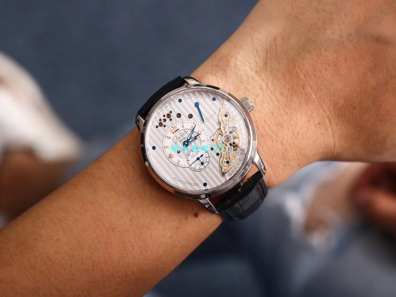 【TZ厂超A精高仿手表】格拉苏蒂原创偏心系列1-91-02-01-05-30腕表 / GLA058