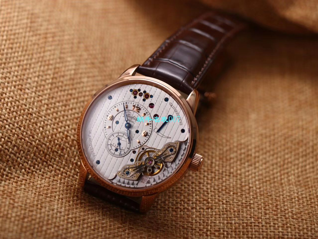 【TZ厂超A精高仿手表】格拉苏蒂原创偏心系列1-91-02-01-05-30腕表 / GLA058