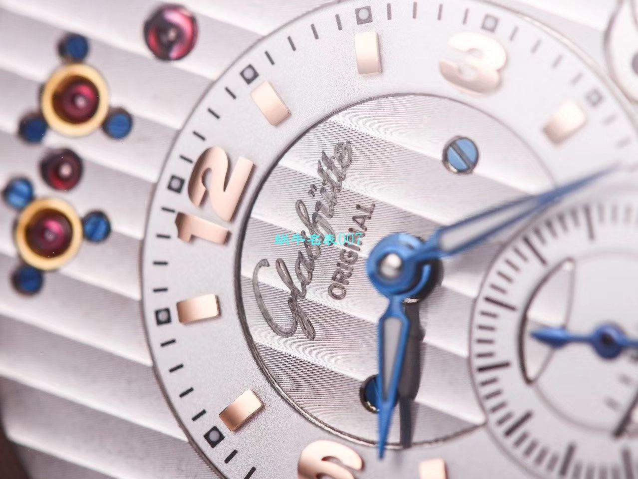 【TZ厂超A精高仿手表】格拉苏蒂原创偏心系列1-91-02-01-05-30腕表 / GLA058