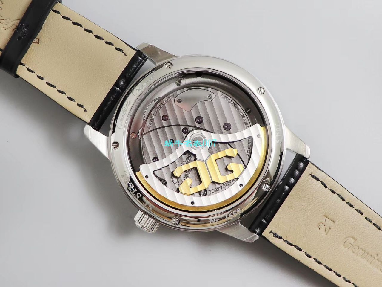 【TZ厂超A精高仿手表】格拉苏蒂原创偏心系列1-91-02-01-05-30腕表 / GLA058