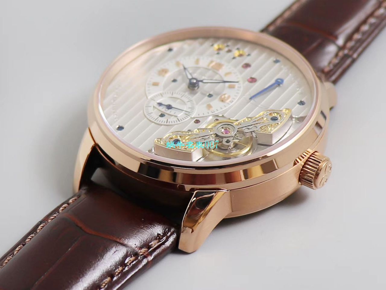 【TZ厂超A精高仿手表】格拉苏蒂原创偏心系列1-91-02-01-05-30腕表 / GLA058