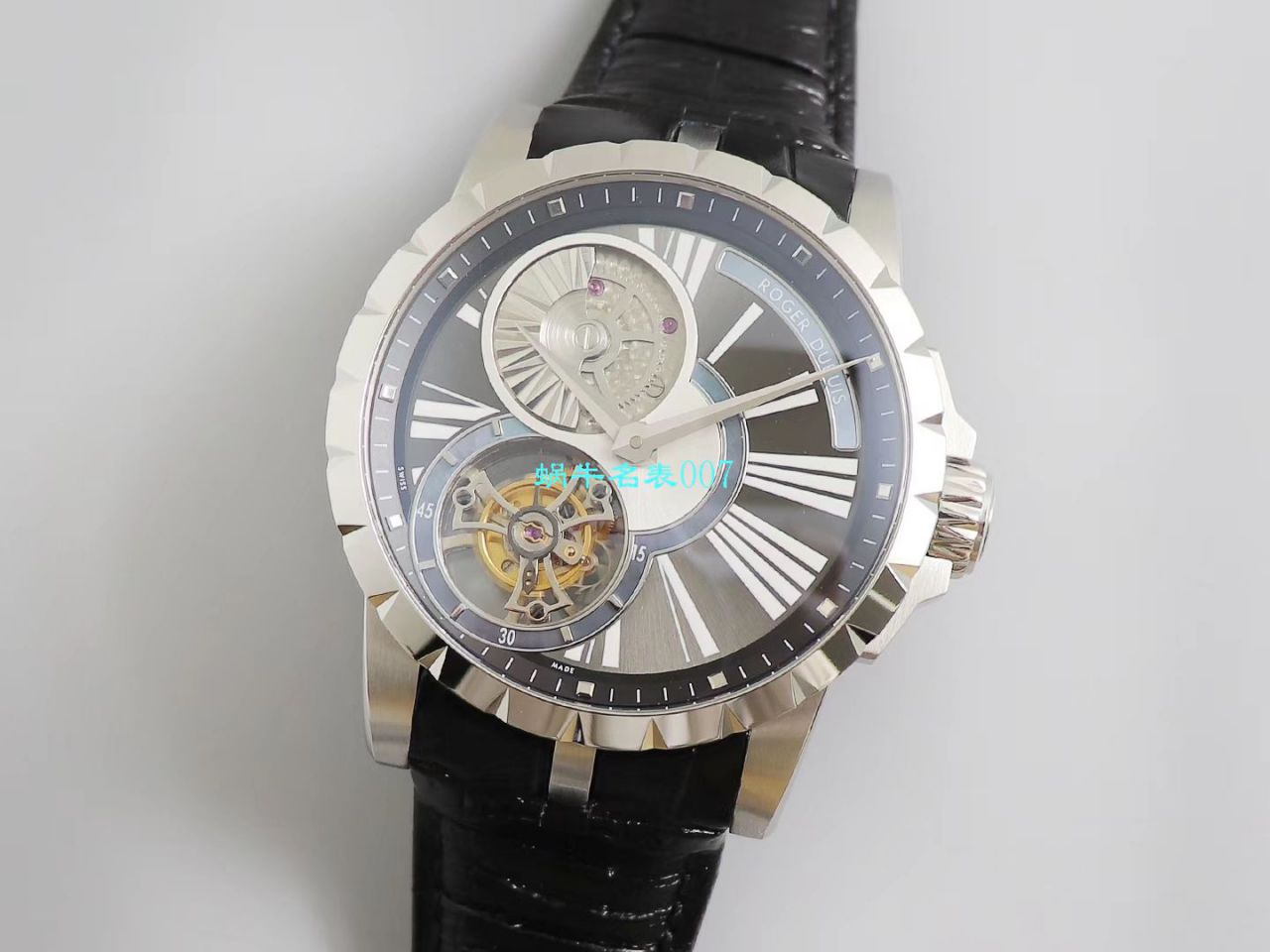 【BBR厂官网复刻表】罗杰杜彼EXCALIBUR（王者系列）系列陀飞轮RDDBEX0261，RDDBEX0285腕表 / LJ061
