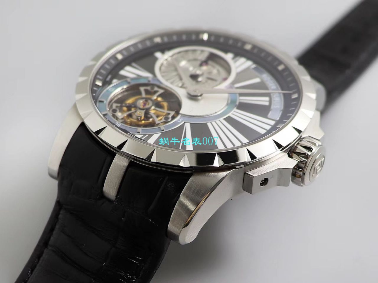 【BBR厂官网复刻表】罗杰杜彼EXCALIBUR（王者系列）系列陀飞轮RDDBEX0261，RDDBEX0285腕表 / LJ061