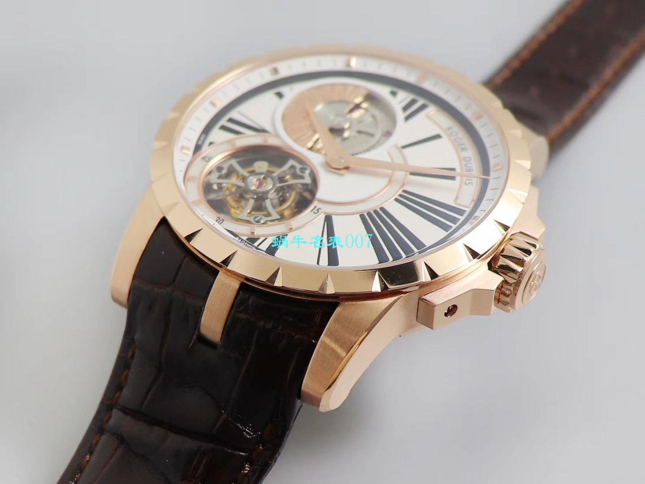 【BBR厂官网复刻表】罗杰杜彼EXCALIBUR（王者系列）系列陀飞轮RDDBEX0261，RDDBEX0285腕表 / LJ061