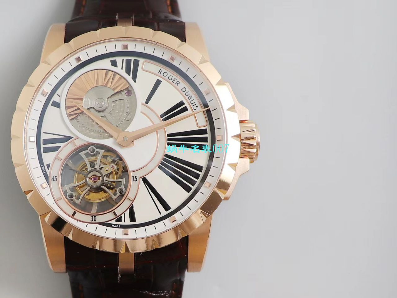 【BBR厂官网复刻表】罗杰杜彼EXCALIBUR（王者系列）系列陀飞轮RDDBEX0261，RDDBEX0285腕表 / LJ061