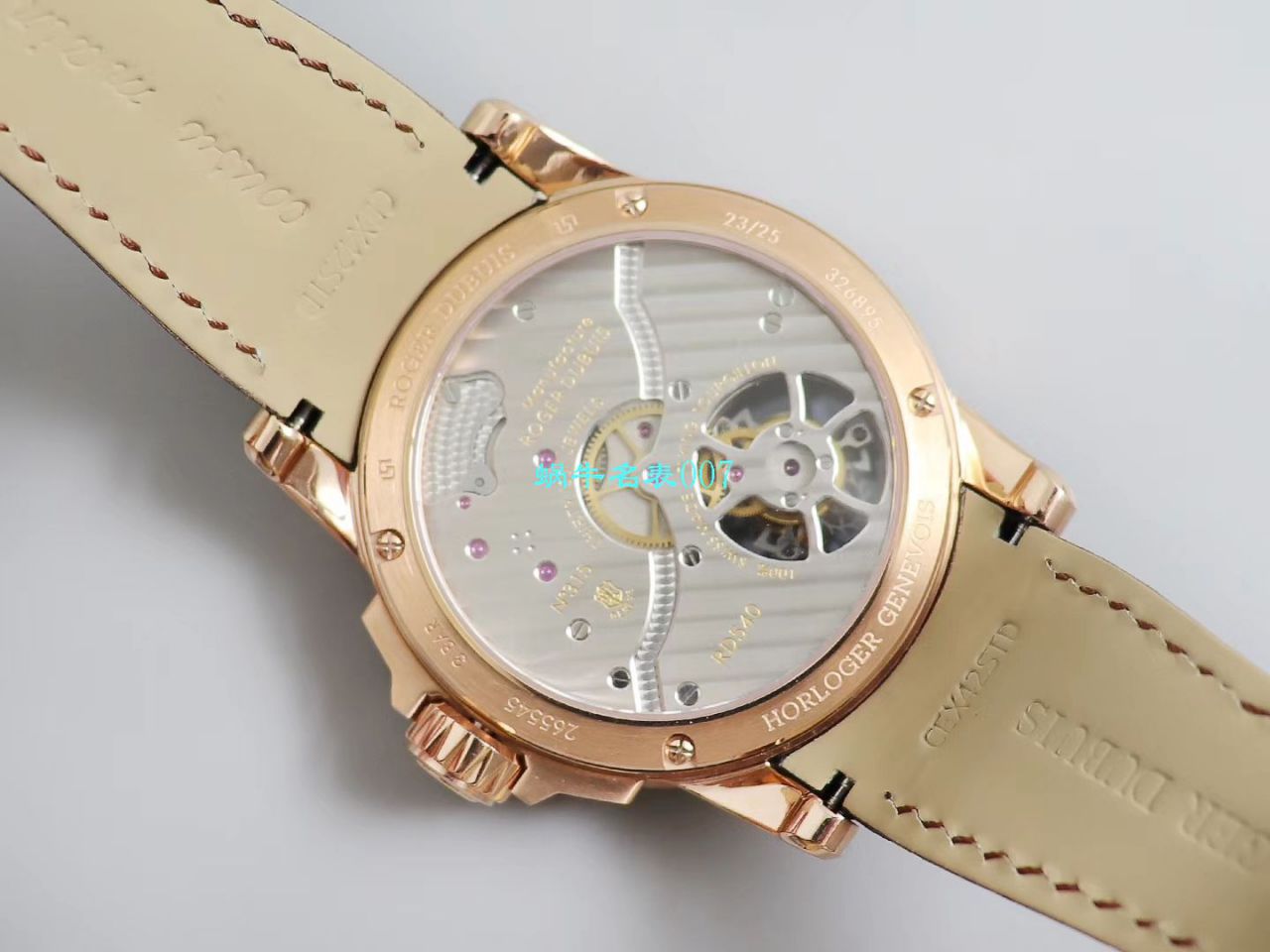 【BBR厂官网复刻表】罗杰杜彼EXCALIBUR（王者系列）系列陀飞轮RDDBEX0261，RDDBEX0285腕表 / LJ061