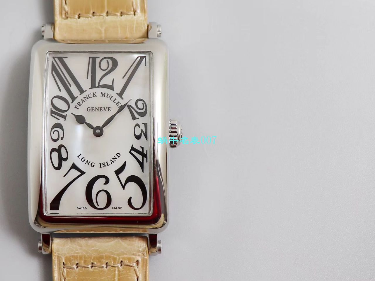 【台湾厂顶级复刻高仿女表】法兰克穆勒长岛LONG ISLAND 系列952 QZ D腕表 / FL066