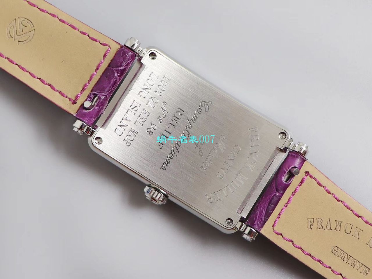 【台湾厂顶级复刻高仿女表】法兰克穆勒长岛LONG ISLAND 系列952 QZ D腕表 / FL066