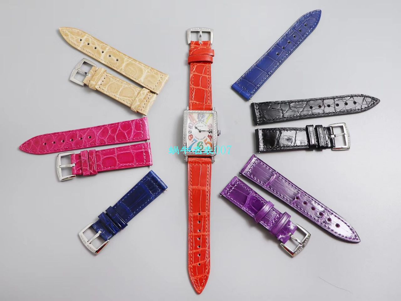 【台湾厂顶级复刻高仿女表】法兰克穆勒长岛LONG ISLAND 系列952 QZ D腕表 / FL066