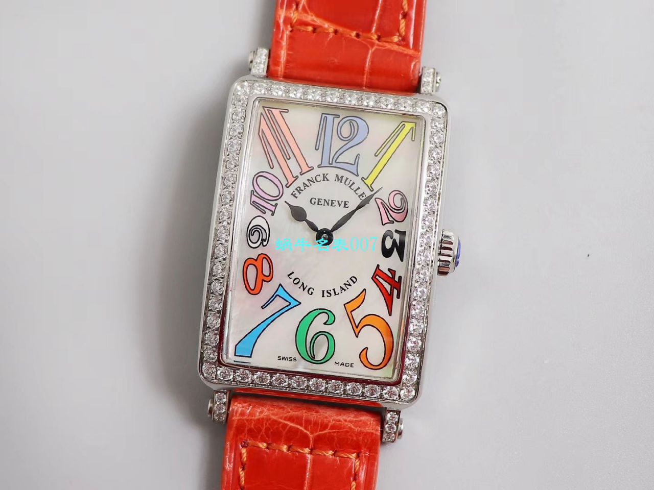 【台湾厂顶级复刻高仿女表】法兰克穆勒长岛LONG ISLAND 系列952 QZ D腕表 / FL066