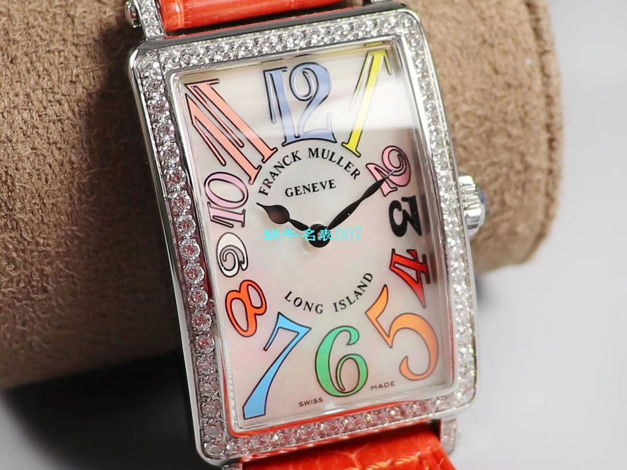 【台湾厂顶级复刻高仿女表】法兰克穆勒长岛LONG ISLAND 系列952 QZ D腕表 / FL066