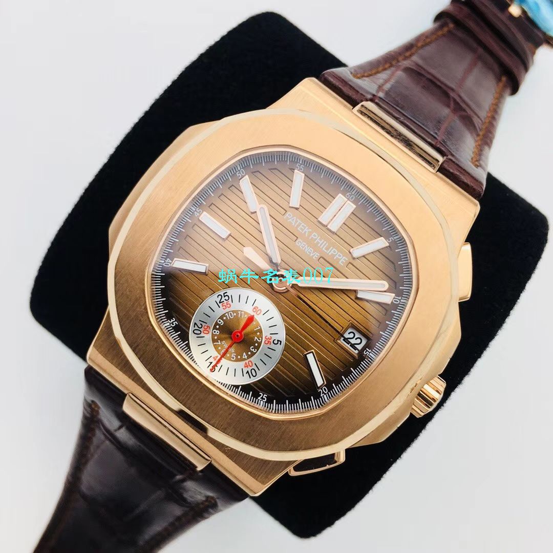 【TW厂超A精高仿手表】百达翡丽鹦鹉螺5980/1AR-001,5980R-001,5980/1A-014腕表 / BD257