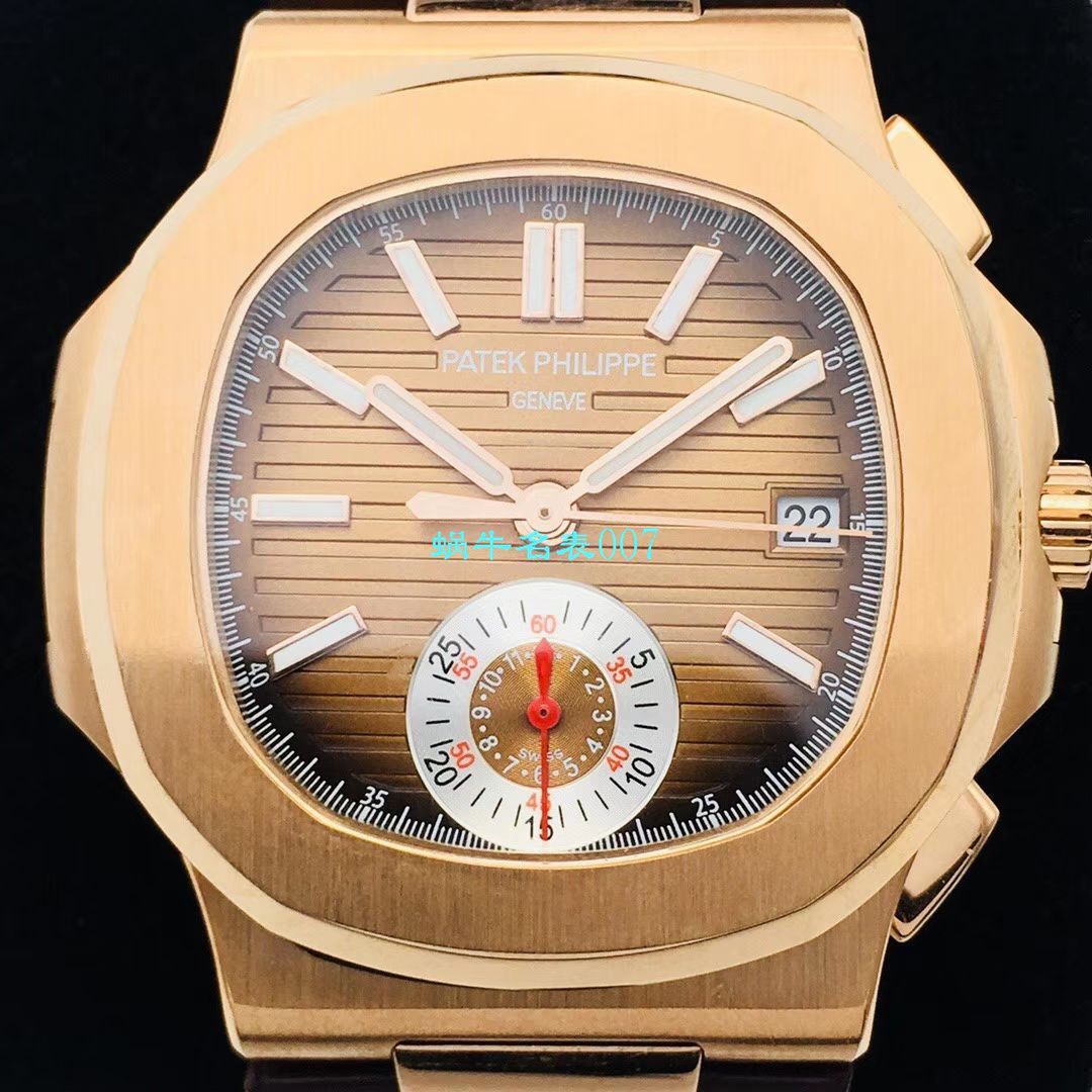 【TW厂超A精高仿手表】百达翡丽鹦鹉螺5980/1AR-001,5980R-001,5980/1A-014腕表 / BD257