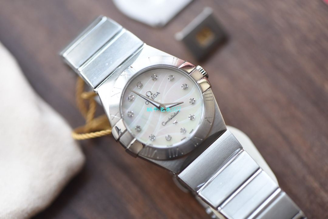 【8848厂超A精仿手表】欧米茄星座女装24、27毫米123.20.27.60.55.001腕表 / M663