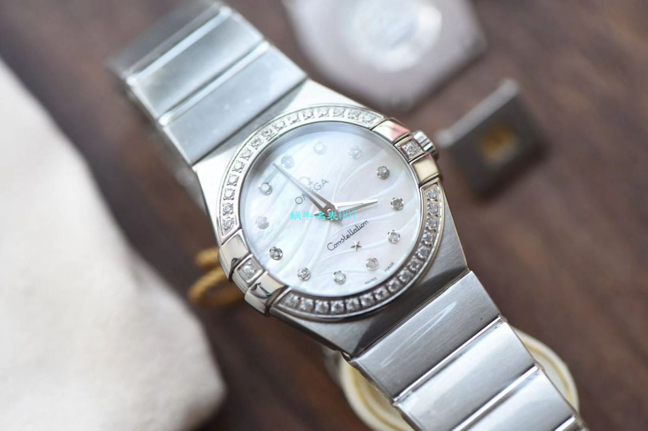 【8848厂超A精仿手表】欧米茄星座女装24、27毫米123.20.27.60.55.001腕表 / M663