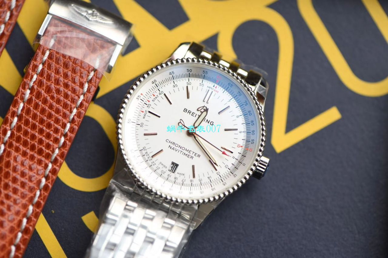 【视频评测】KOR厂出品复刻表，百年灵航空计时38mm 中性size高仿 U17325211G1A1男女均可佩戴 / BL128