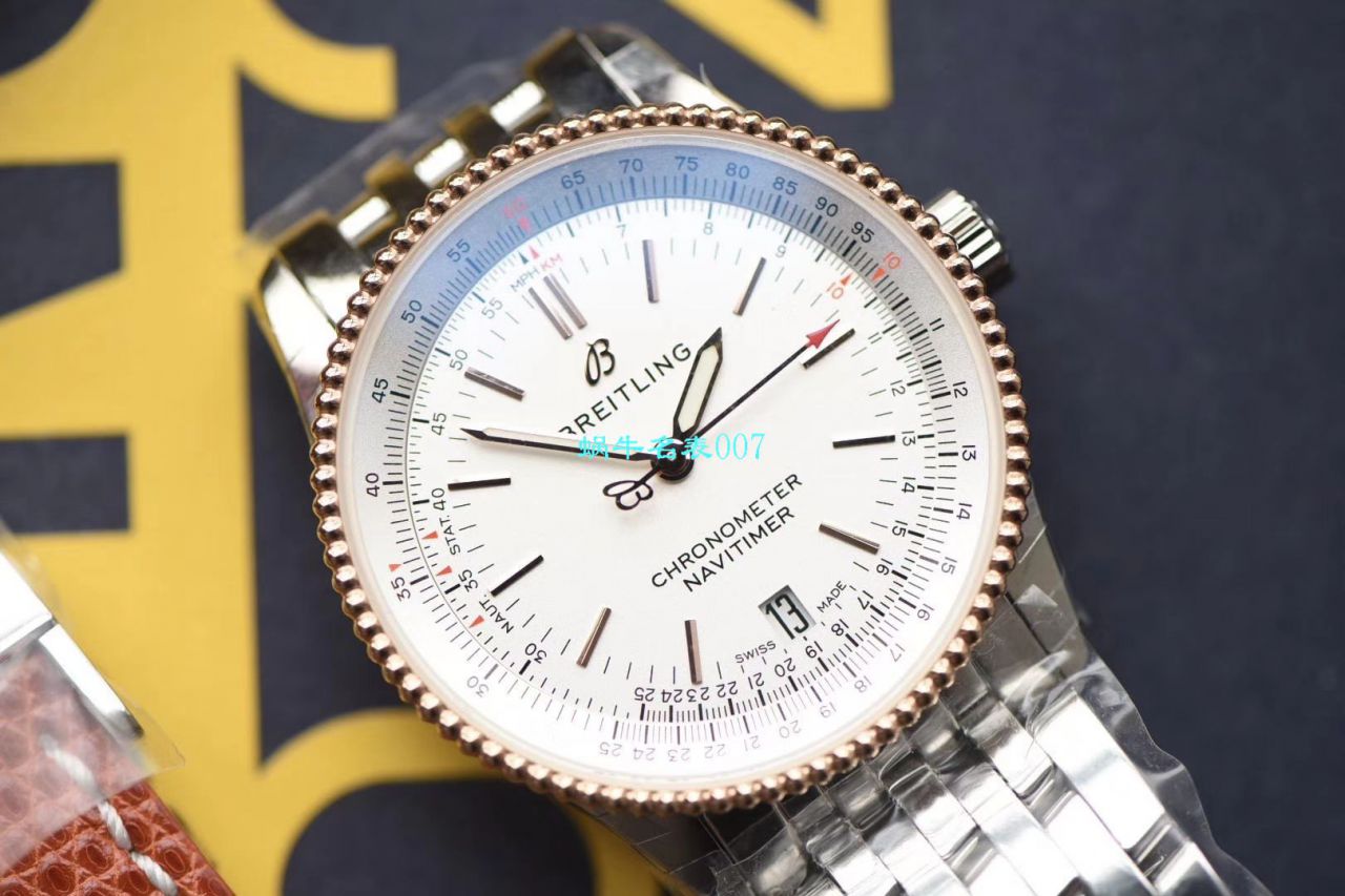 【视频评测】KOR厂出品复刻表，百年灵航空计时38mm 中性size高仿 U17325211G1A1男女均可佩戴 / BL128