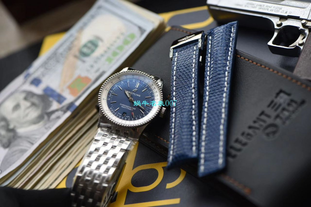 【视频评测】KOR厂出品复刻表，百年灵航空计时38mm 中性size高仿 U17325211G1A1男女均可佩戴 / BL128