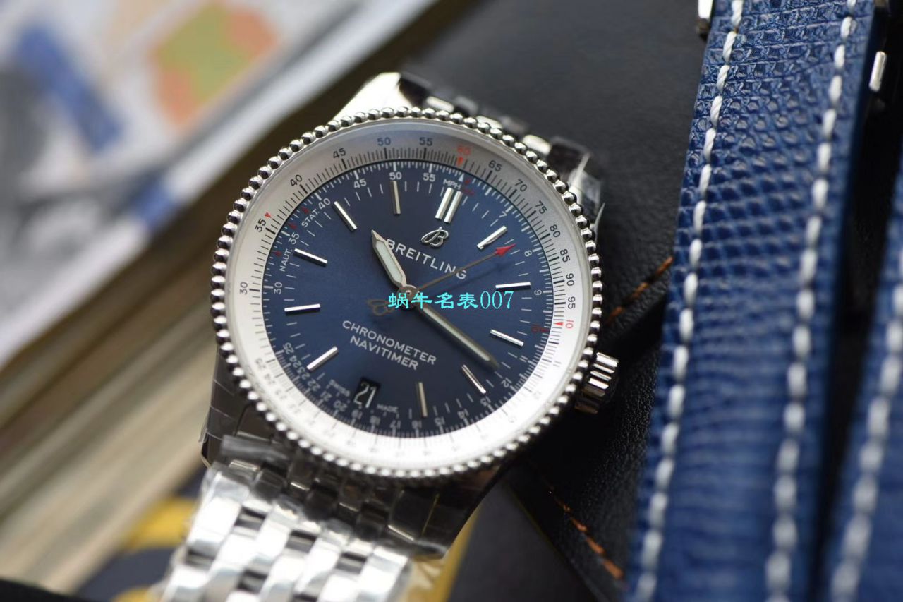 【视频评测KOR厂超A高精仿手表】百年灵38MM航空计时1系列A17325211C1A1腕表 / BL130