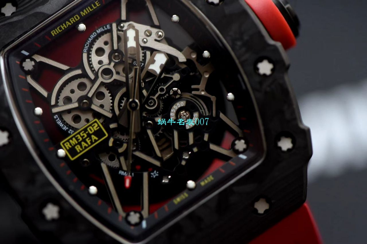 【视频评测KV厂官网＂V3＂升级版 】RICHARD MILLE理查德米勒RM 35-02腕表 / KVRM3502V3