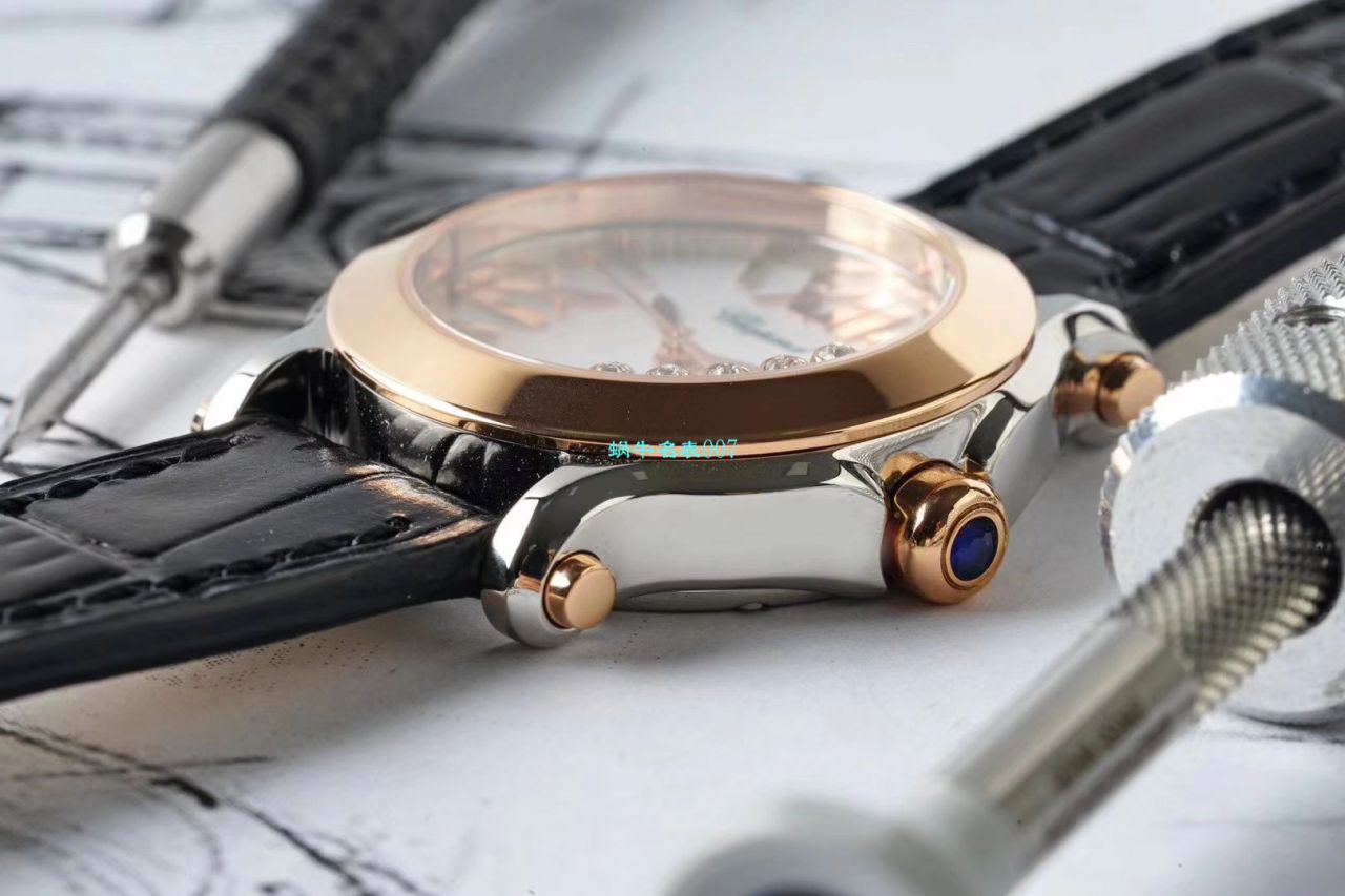 【ZF厂复刻高仿女表】萧邦HAPPY DIAMONDS系列278509-6001，278509-3001腕表 / XB053