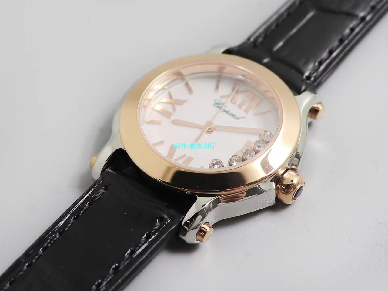 【ZF厂复刻高仿女表】萧邦HAPPY DIAMONDS系列278509-6001，278509-3001腕表 / XB053