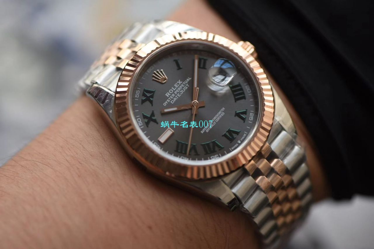 【DJ厂官网顶级复刻高仿表】劳力士日志型41MM系列m126331-0016腕表 / R526