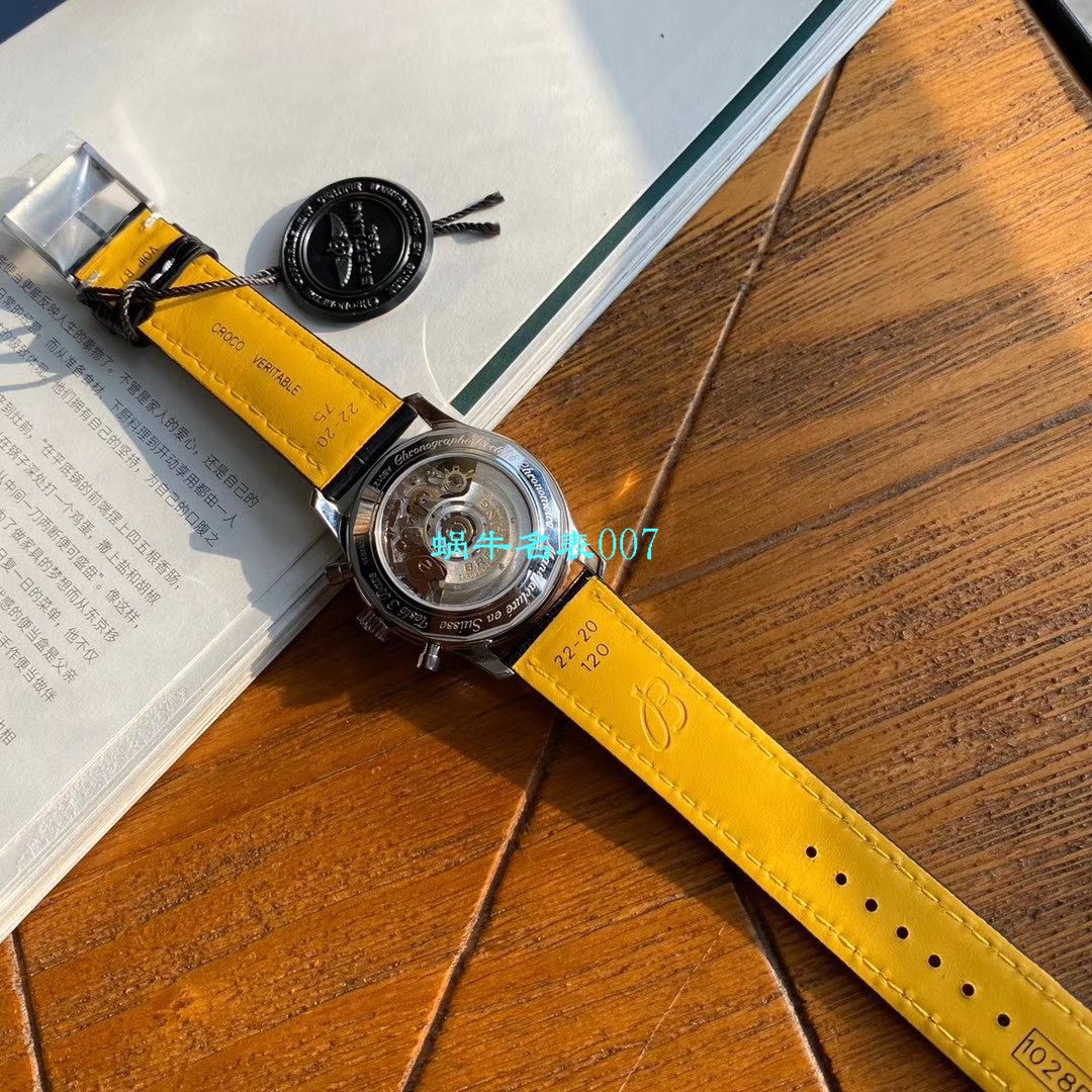 【渠道原单百年经典！】百年灵航空计时1B01计时腕表43系列AB0121211B1A1腕表 / BL137