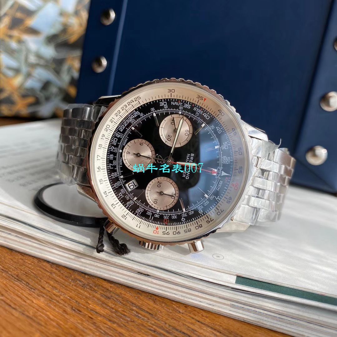 【渠道原单百年经典！】百年灵航空计时1B01计时腕表43系列AB0121211B1A1腕表 / BL137