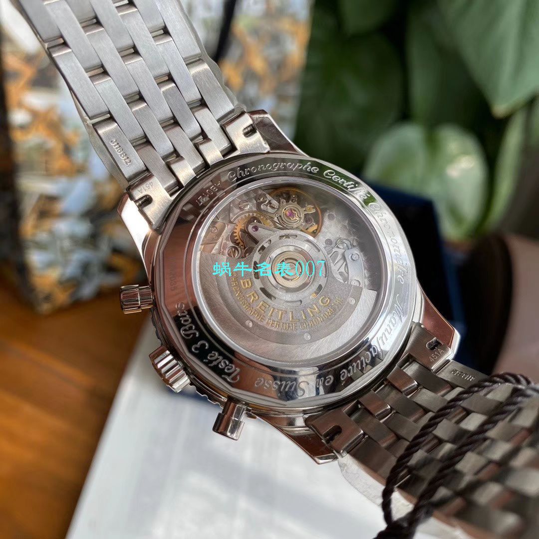 【渠道原单百年经典！】百年灵航空计时1B01计时腕表43系列AB0121211B1A1腕表 / BL137