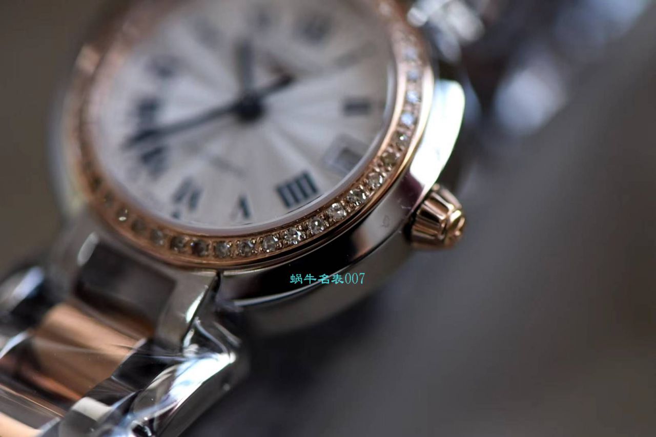 【高端定制、原单真钻女表】浪琴 PRIMALUNA心月系列L8.111.5.79.6腕表 / L150