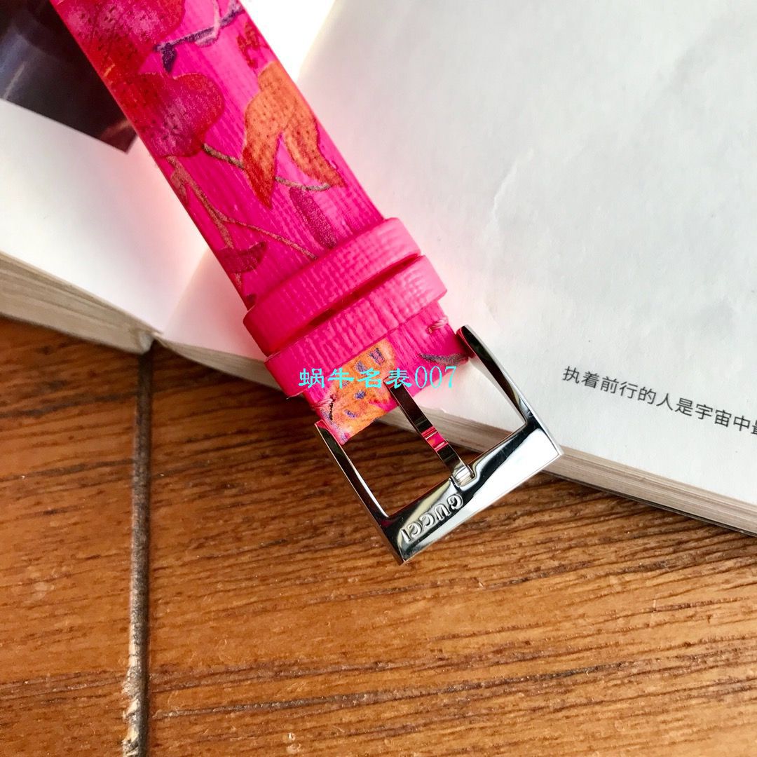 硬货来袭渠道原单，独家Gucci骚粉面水鬼新款腕表！40MM 男女均可戴 / GUCCIKK20