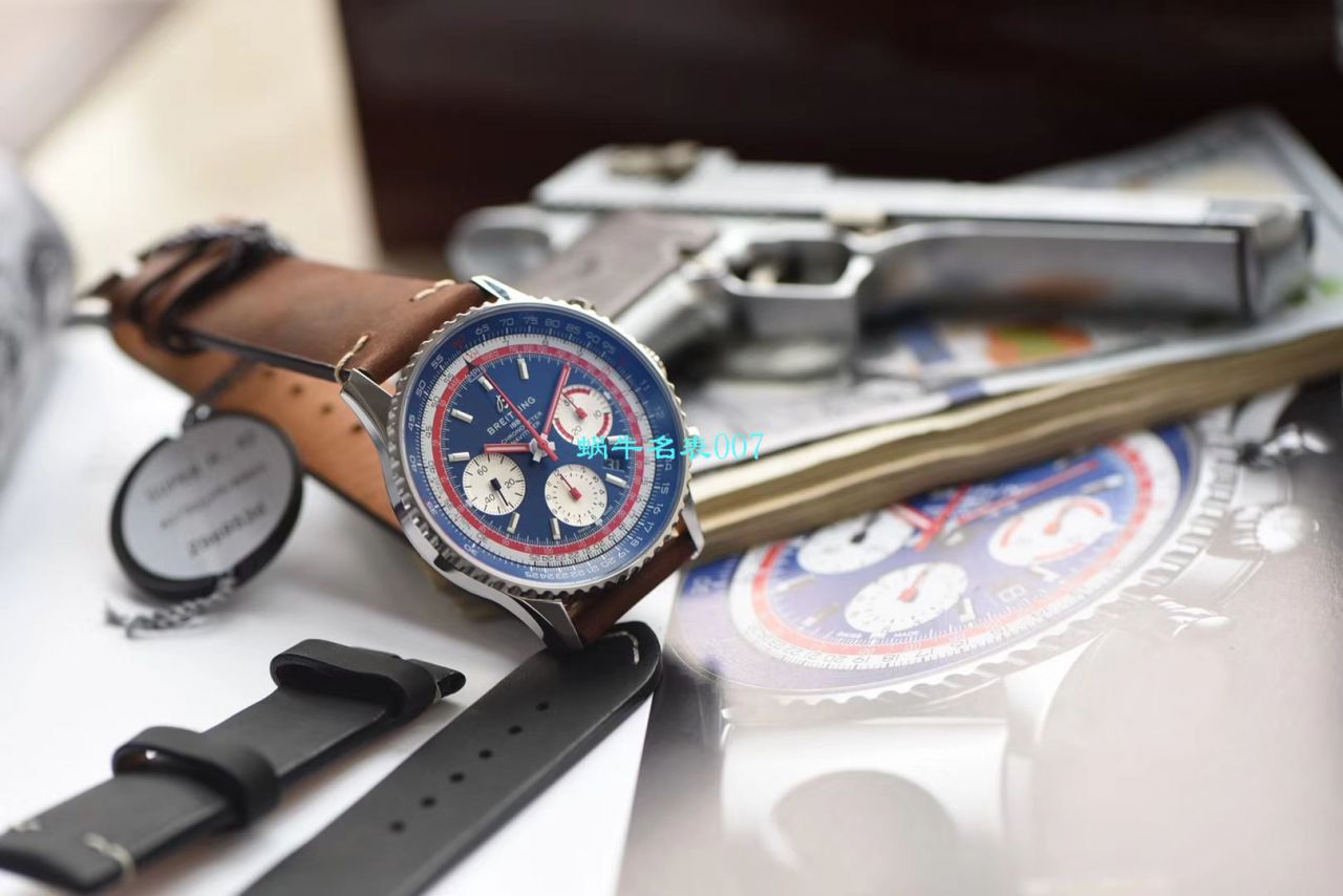 【V9厂官网复刻手表】百年灵航空计时1 B01计时腕表高仿43SWISSAIR瑞士航空特别版系列 AB01211B1B1X1腕表 / BL132