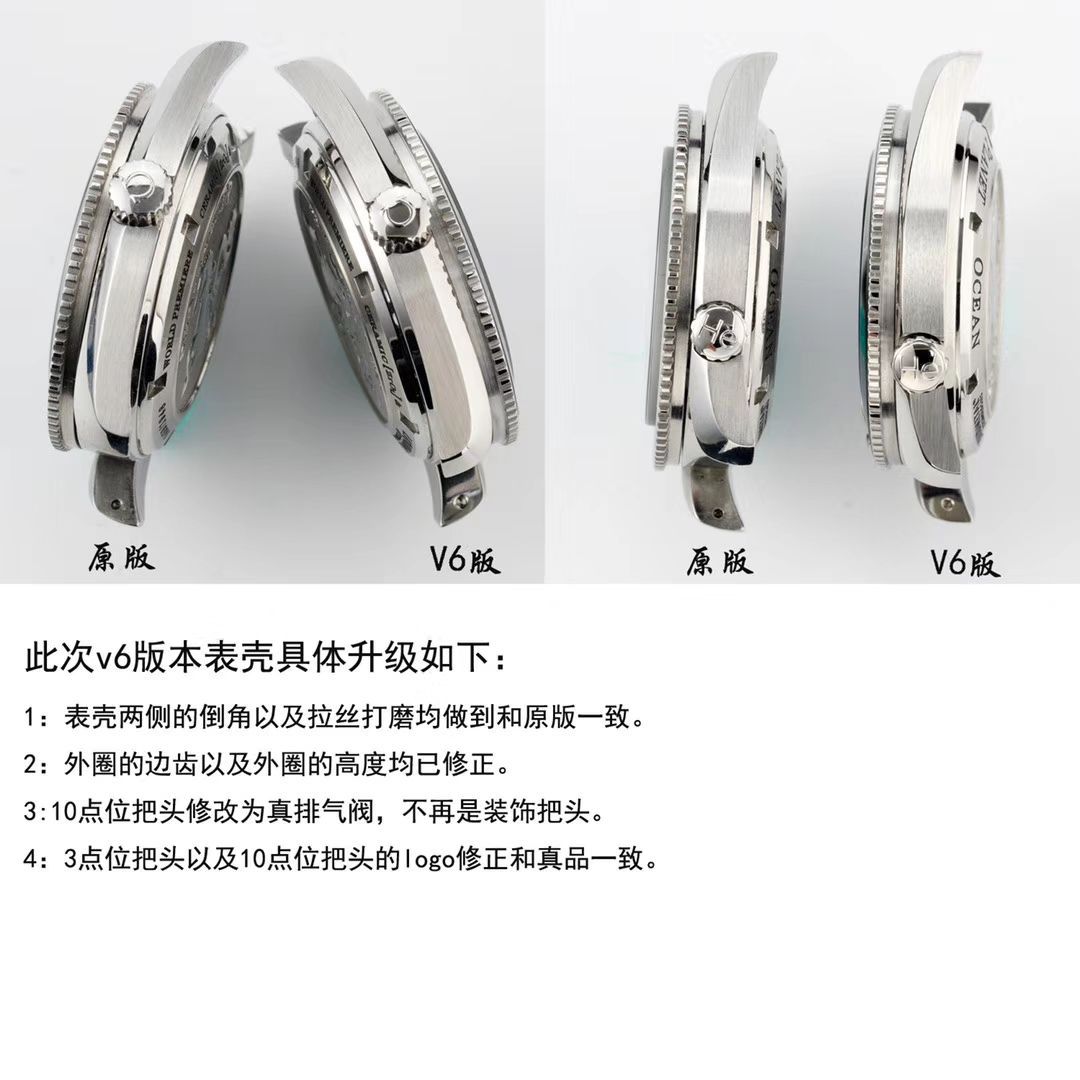 N厂最新​力‎作 V6升‌级版​本欧米茄海‌马系‎列1948限量款 / M667