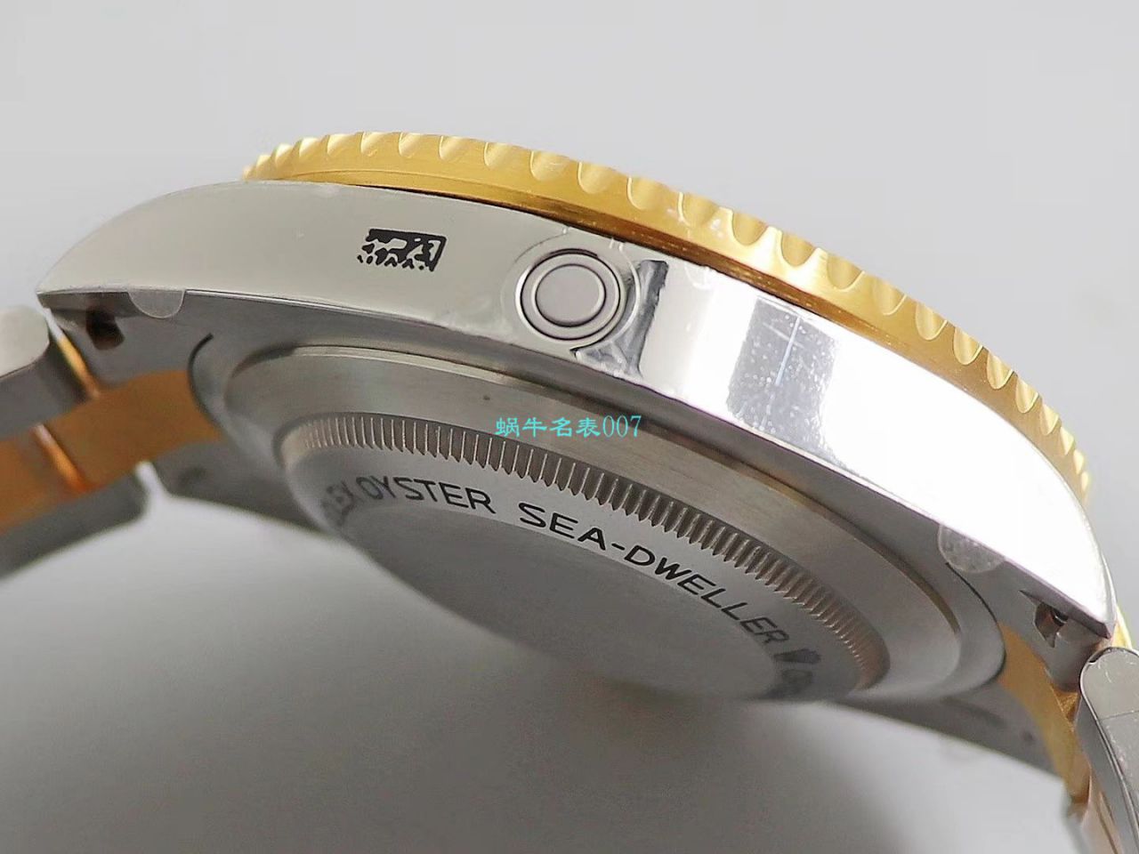 【D1厂最强包金王单黄复刻高仿表】劳力士海使型系列m126603-0001腕表 / R527