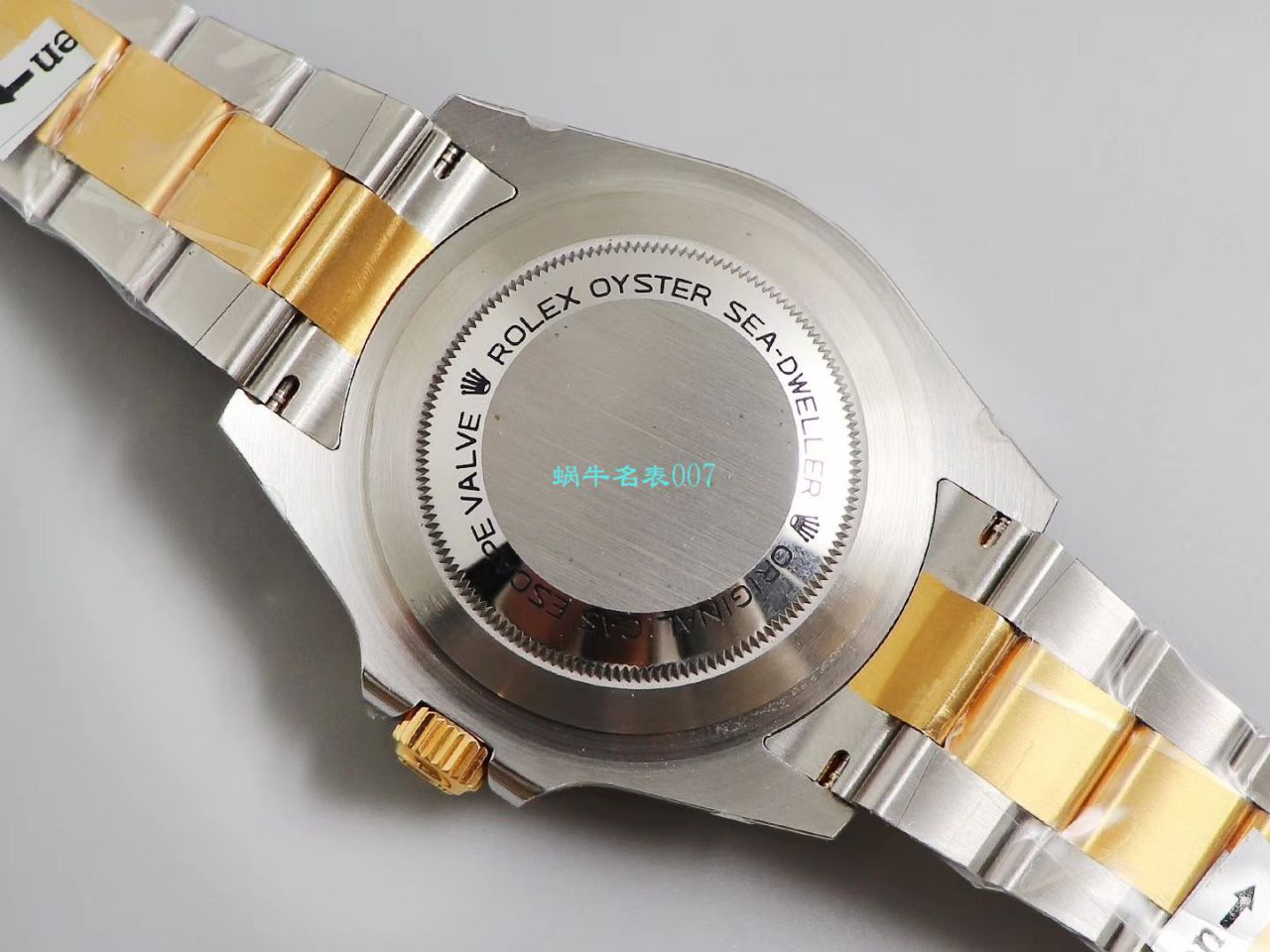 【D1厂最强包金王单黄复刻高仿表】劳力士海使型系列m126603-0001腕表 / R527