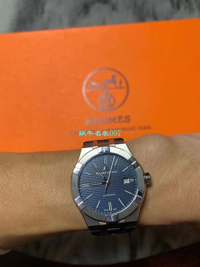 【渠道原单Maurice Lacroix 】艾美AIKON系列AI6008-SS002-430-1，AI6008-SS002-330-1腕表 / AI11