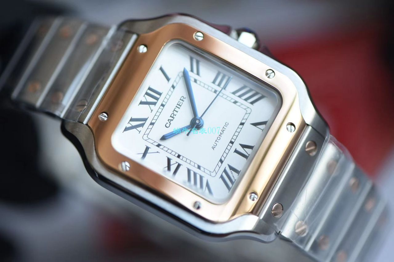 【V6厂官网超A高仿手表】卡地亚山度士系列W2SA0007（中号）腕表 / K239