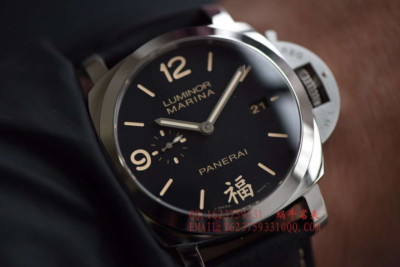 【视频评测VS厂福表】福运来敲门顶级复刻高仿沛纳海LUMINOR系列PAM00498腕表 / VSPAM498