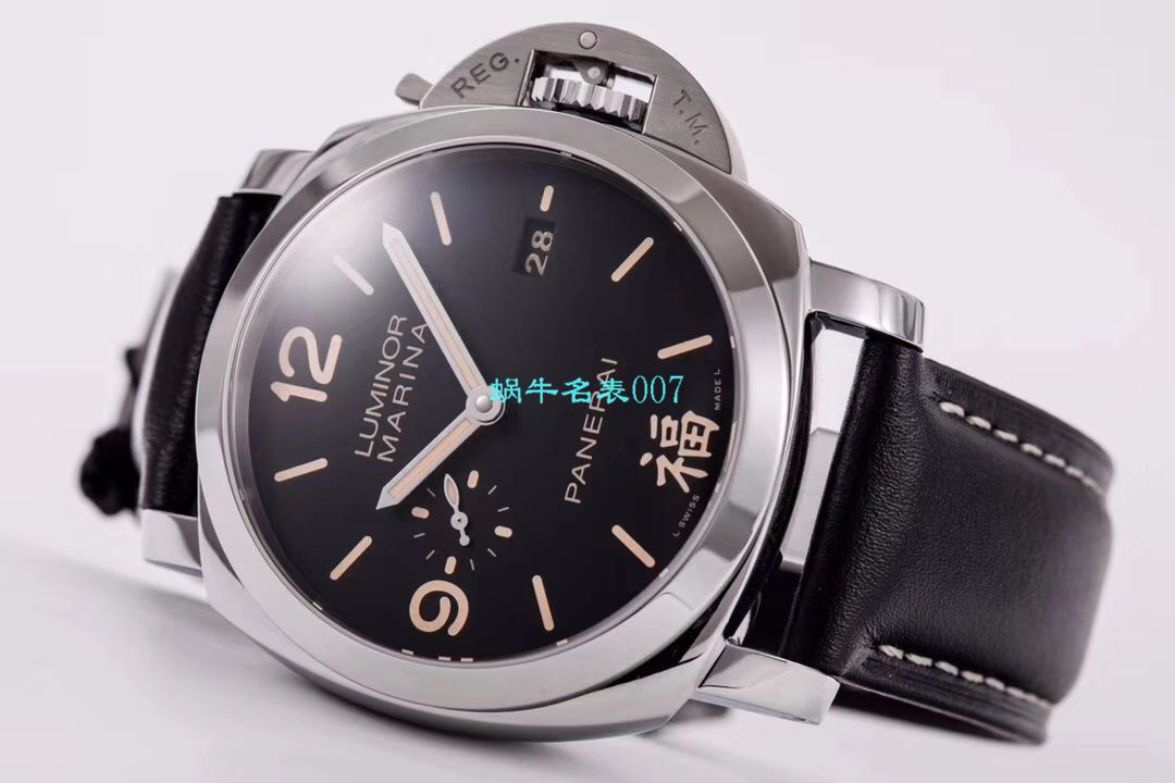 【视频评测VS厂福表】福运来敲门顶级复刻高仿沛纳海LUMINOR系列PAM00498腕表 / VSPAM498