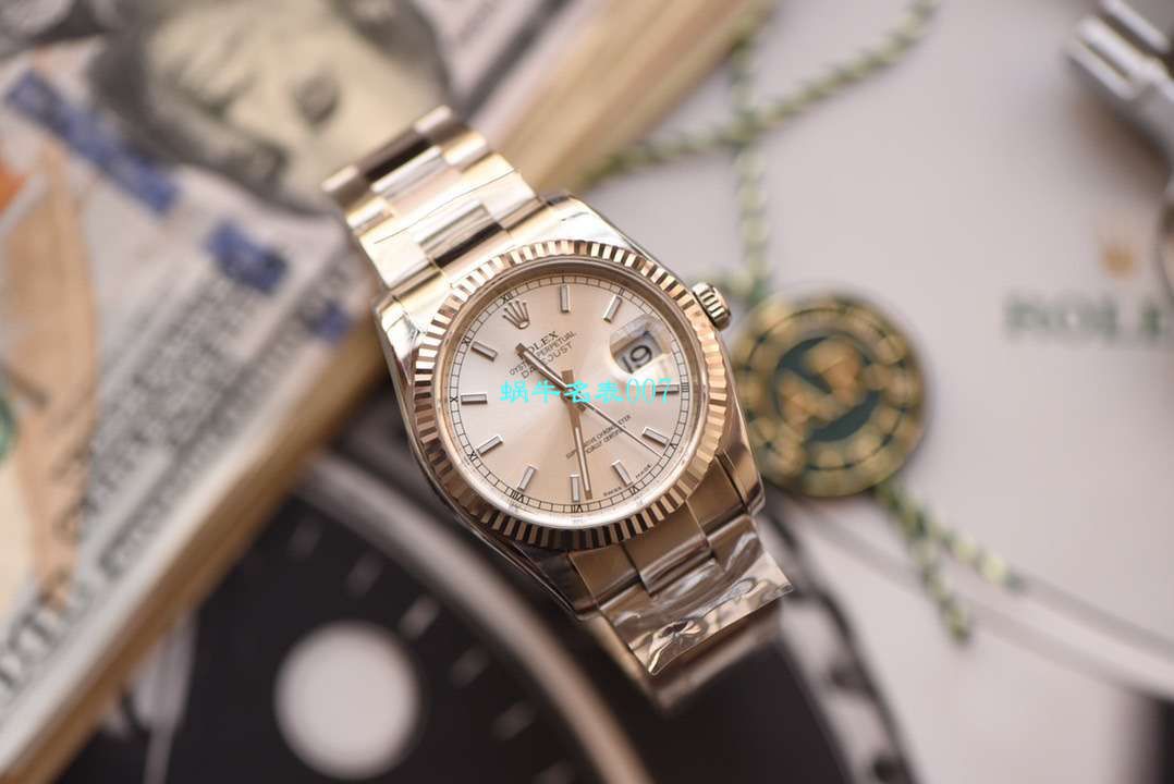 【视频评测】AR厂超强神作 RO.LEX  DATEJUST超级进口904L最强V3升级版36日志型126234系列 / R518