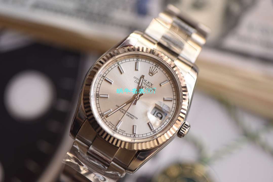 【视频评测】AR厂超强神作 RO.LEX  DATEJUST超级进口904L最强V3升级版36日志型126234系列 / R518