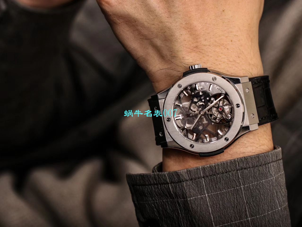 JB厂宇舶经典融合陀飞轮复刻高仿表505 OX 0180 LR 0904，505.OX.0180.LR.1904，505.OX.0180.LR，505.TX.0170.LR腕表 / YUB077