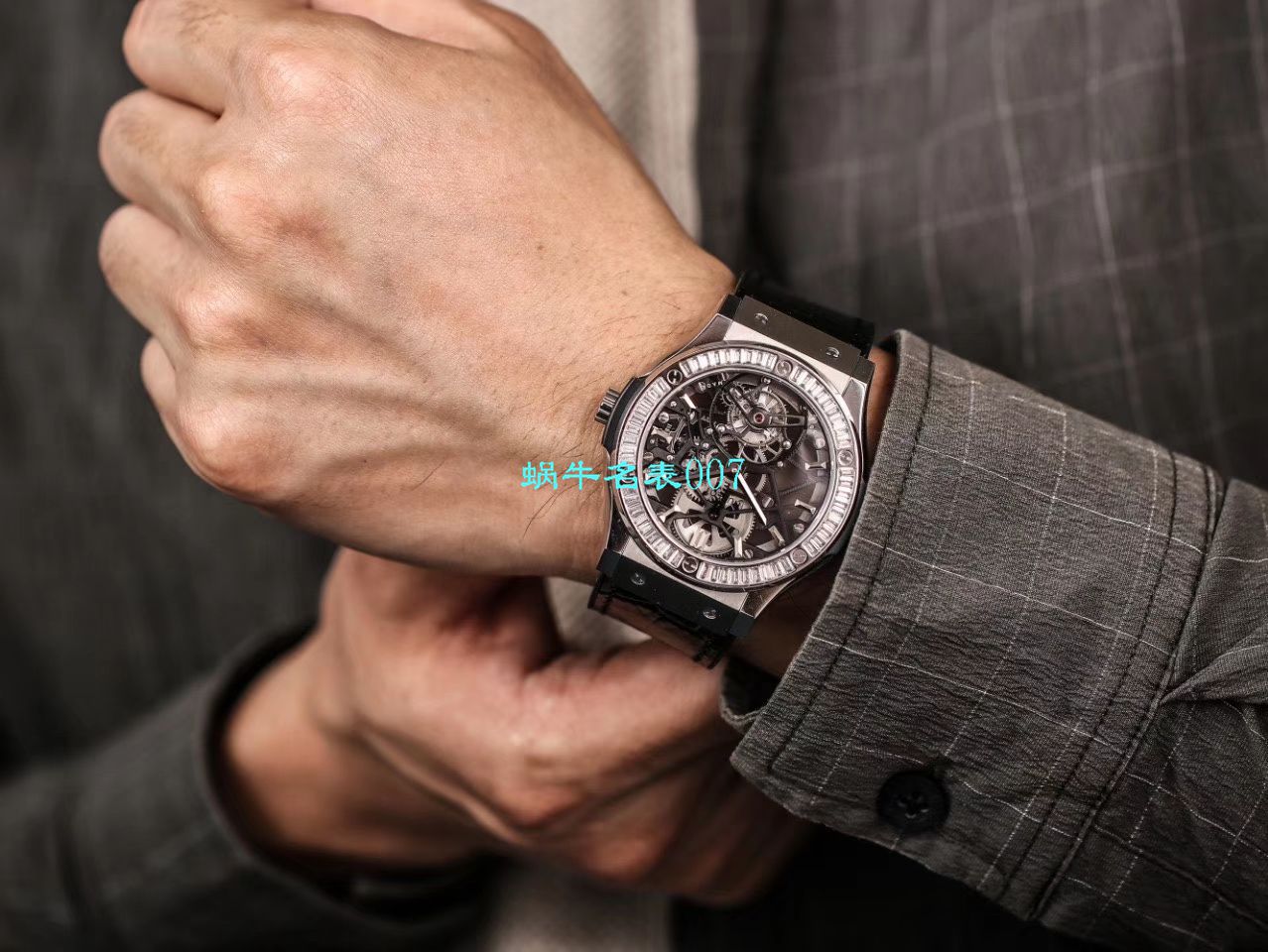 JB厂宇舶经典融合陀飞轮复刻高仿表505 OX 0180 LR 0904，505.OX.0180.LR.1904，505.OX.0180.LR，505.TX.0170.LR腕表 / YUB077
