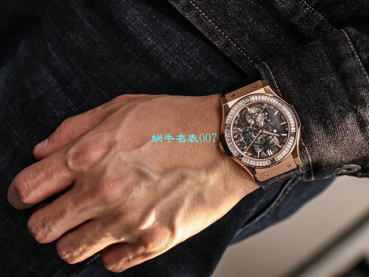 JB厂宇舶经典融合陀飞轮复刻高仿表505 OX 0180 LR 0904，505.OX.0180.LR.1904，505.OX.0180.LR，505.TX.0170.LR腕表 / YUB077