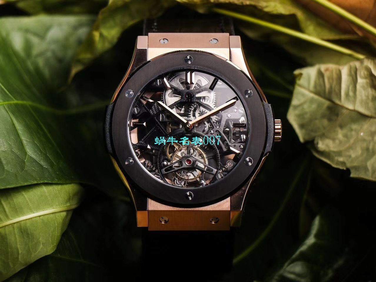 JB厂宇舶经典融合陀飞轮复刻高仿表505 OX 0180 LR 0904，505.OX.0180.LR.1904，505.OX.0180.LR，505.TX.0170.LR腕表 / YUB077