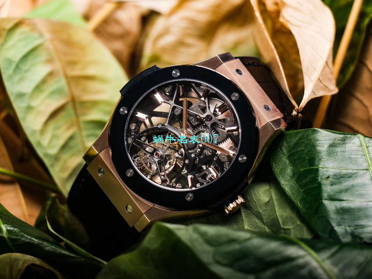 JB厂宇舶经典融合陀飞轮复刻高仿表505 OX 0180 LR 0904，505.OX.0180.LR.1904，505.OX.0180.LR，505.TX.0170.LR腕表 / YUB077