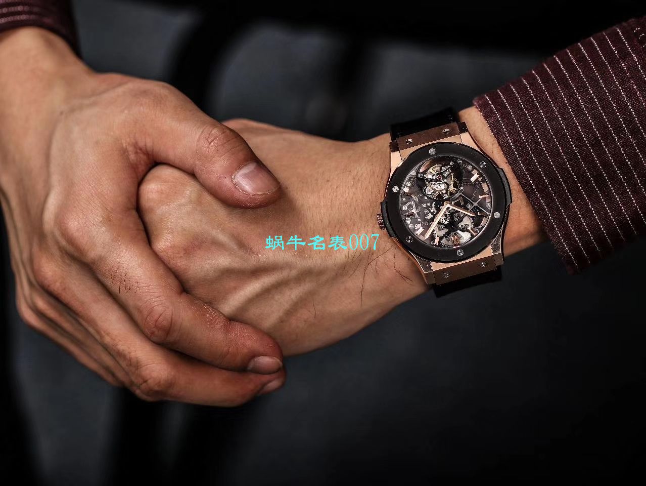 JB厂宇舶经典融合陀飞轮复刻高仿表505 OX 0180 LR 0904，505.OX.0180.LR.1904，505.OX.0180.LR，505.TX.0170.LR腕表 / YUB077