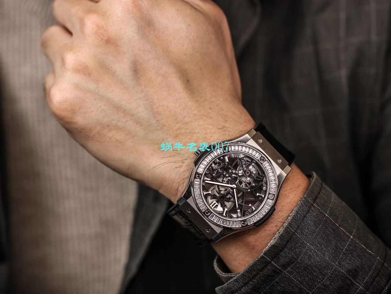 JB厂宇舶经典融合陀飞轮复刻高仿表505 OX 0180 LR 0904，505.OX.0180.LR.1904，505.OX.0180.LR，505.TX.0170.LR腕表 / YUB077